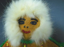 alaska fur hood face a